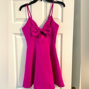 Lulus pink skater dress